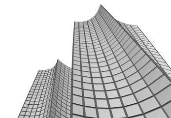 modern office building in the city