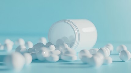 The Spilled White Pills