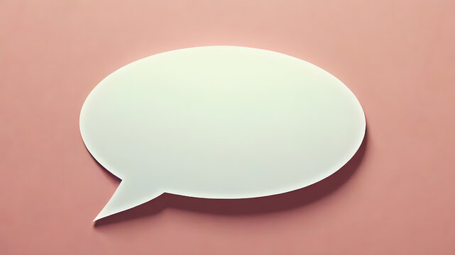Hand drawn speech buble. Speech bubbles talk bubbles. AI generated image, ai.