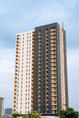 New multi-storey residential buildings in Tbilisi