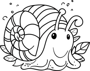 Snail Outline