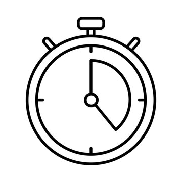 Soak for 10-20 Minutes Icon &ndash; Stopwatch, Representing Treatment Duration, Patience, and Skin Routine