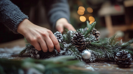 Crafting Christmas Decorations