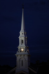 Church at night