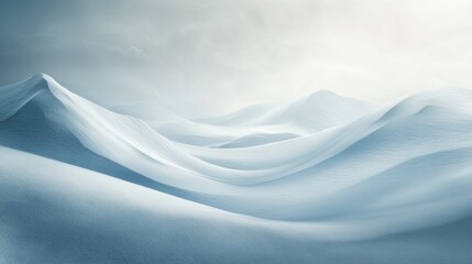 Obraz premium Abstract landscape featuring smooth and soft textures in a natural setting Raster format