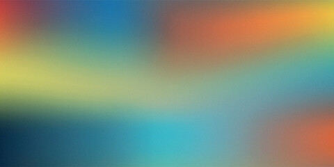 Smooth and blurry colorful gradient mesh background. Modern bright rainbow colors.
