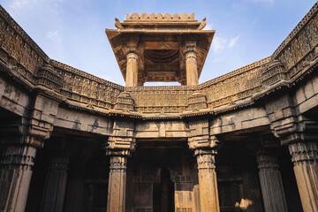 Obraz premium Dada Hari ni Vav, situated in the old city of Ahmedabad