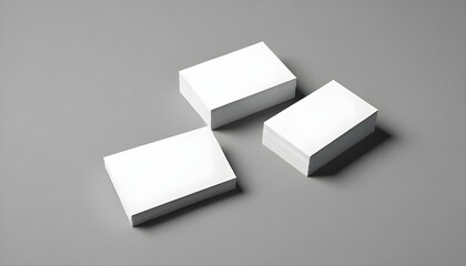 Maqueta de tarjetas de visita en blanco