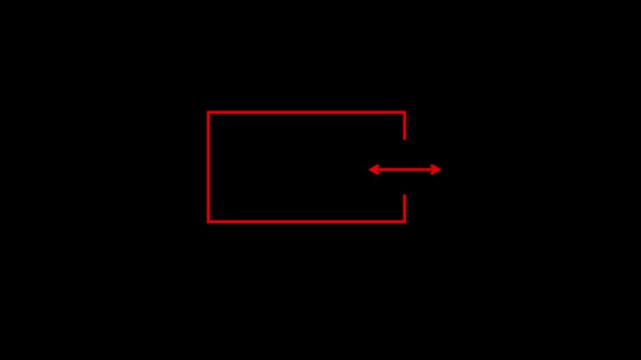 right direction arrow icon animated video