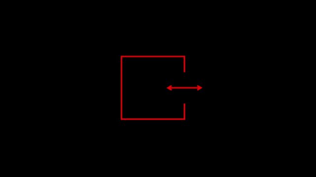 right two direction arrow icon animated video