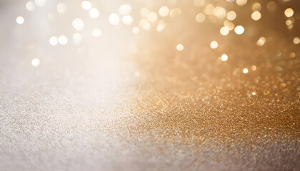 A shimmering golden bokeh background with soft light and delicate sparkles, perfect for celebrations, festive occasions, and elegant designs. Evokes warmth, luxury, and a festive atmosphere.