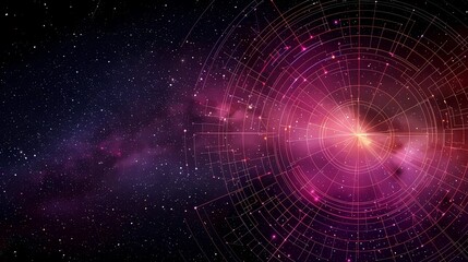 Obraz premium space background