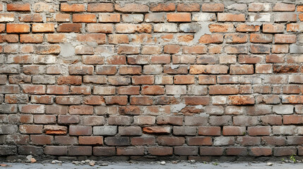 Obraz premium Red Brick Wall Texture Background