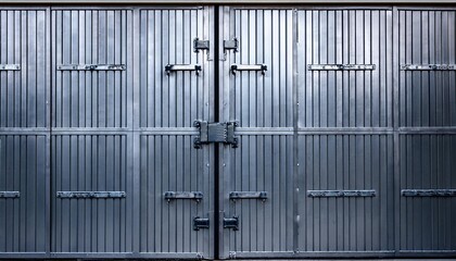 door with metal texture