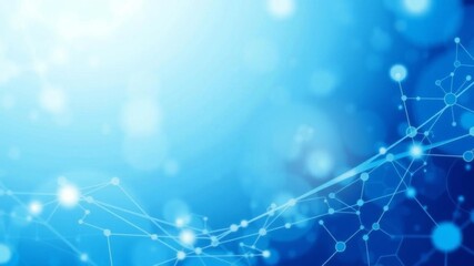 Obraz premium Abstract medical blue background with futuristic design elements representing medical technology and innovative medicine concept, innovative, background