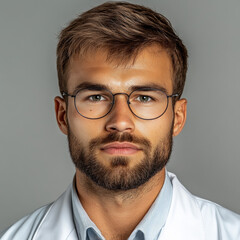 Obraz premium Handsome Doctor Isolated