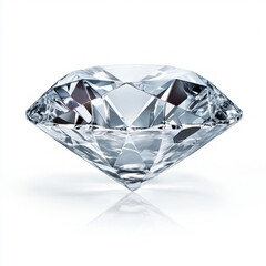 Round Diamond Isolated