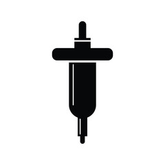 Silhouette syringe