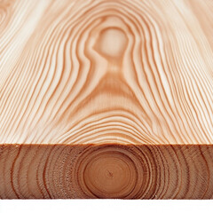 Wooden Shelf Isolated