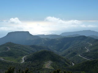 landschaft berg gomera kanaren