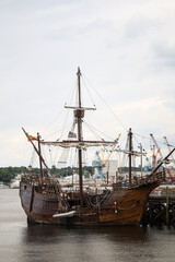 Tall ship in Portsmouth NH