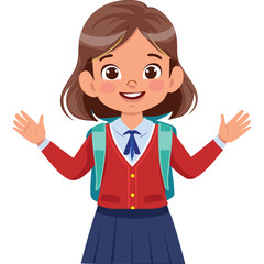 Portrait of a smiling girl