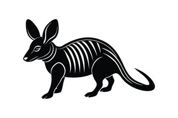 Cute Bilby Vector Illustration - Adorable Australian Wildlife Icon for Nature, Conservation, and Playful Character Designs