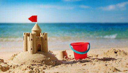 Tiny Kingdom by the Sea: A Sandcastle’s Simple Charm
