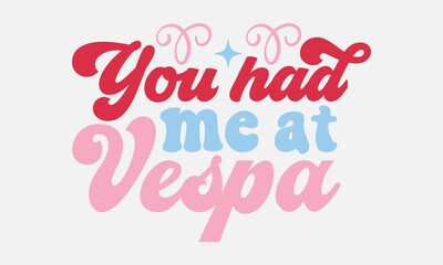 Retro Scooter EPS Design, And Single Design