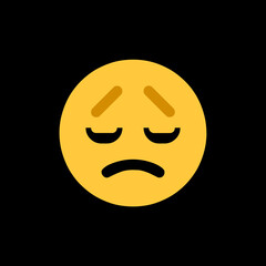 Sad Face Emoji
