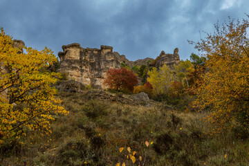 Paisaje Cuenca Espa&ntilde;a en Oto&ntilde;o