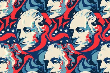 Presidents Day pattern