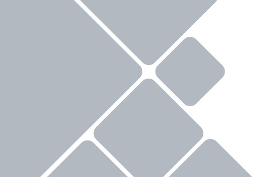 Empty rhombus photo frames. Set of mosaic photo cards. different sizes. Vector realistic Mockup for banner design, flyer, leaflet, photo album, collages. Blank gray template. EPS10.