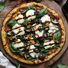 Cauliflower Crust Pizza: A Delicious Treat!