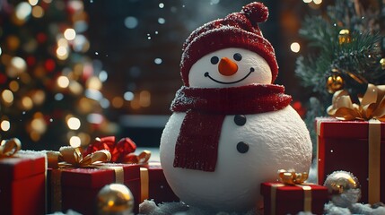 Obraz premium Joyful Christmas Moments 