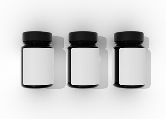 Nutritional Bottle Mockup