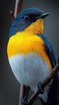 Tropical parula brings a splash of color