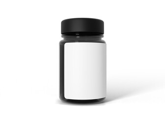 Vitamin Bottle Mockup