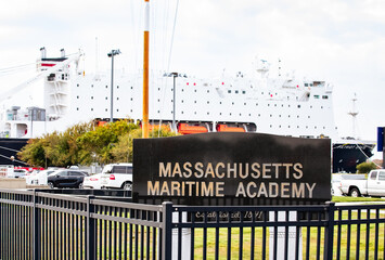 Massachusetts Maritime Academy sign fall 2024 