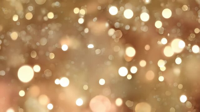 Beige Terracotta Olive Bokeh Background