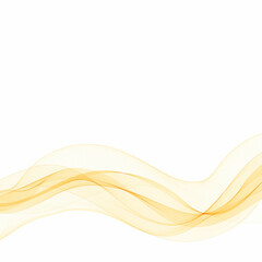 Abstract orange wave. Wave pattern. Presentation template, advertising banner. Eps 10