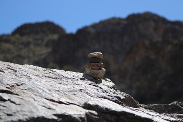 Mountains and Rocks in the Arizona Desert