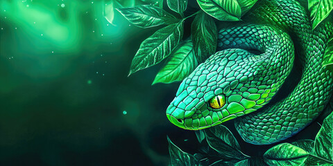 Year of the green wood snake