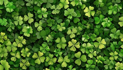 Shamrock pattern, Saint Patrick's Day