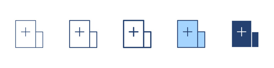 Hospital icon Symbol set collection