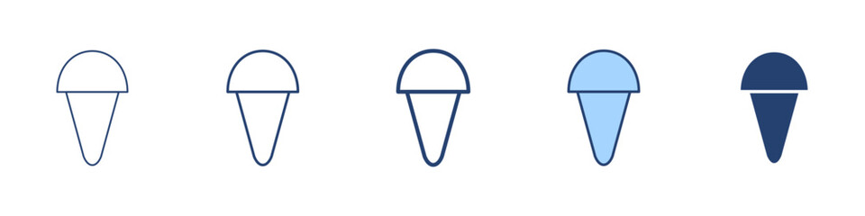 Ice cream icon Symbol set collection