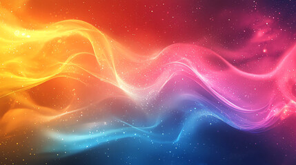 Obraz premium Colorful Abstract Background Representing Artificial Intelligence