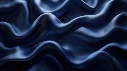 Fototapeta premium Abstract Blue Wavy Background