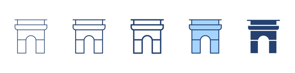 Triomphe icon Symbol set collection