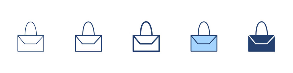Bag icon Symbol set collection